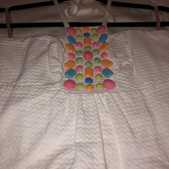 Lilly Pulitzer Beaded Halter Dress Size 0 - Picture 3 of 6